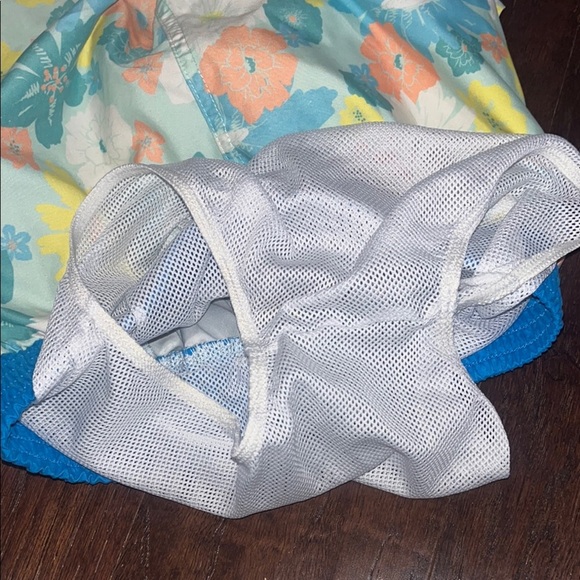 Matilda Jane Boys Floral Patterned Shorts with Blue Waistband - Picture 7 of 7